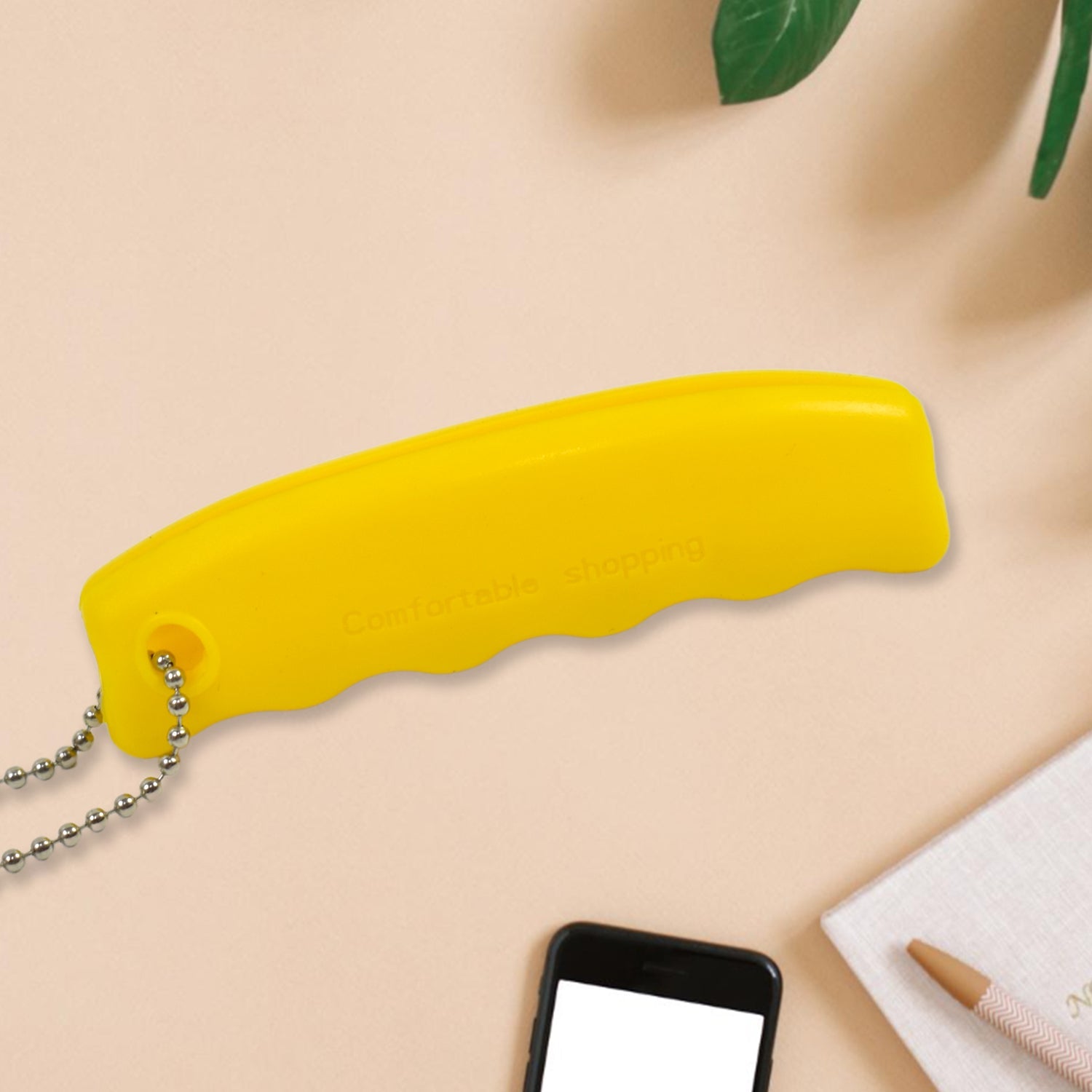 Silicone Portable Bag Device Bag Filter Hand Shopping Bag Carry Tool Key Chain (1 Pc) Silicone Portable Bag Device Bag Filter Hand Shopping Bag Carry Tool Key Chain (1 Pc)